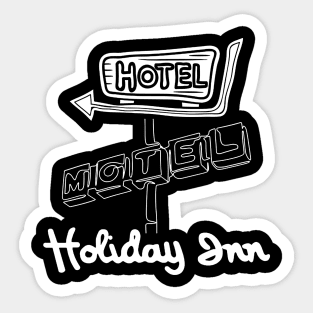 Hotel Model Narrow Arts Sticker